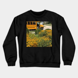 Back to School, school bus, first day of school Crewneck Sweatshirt